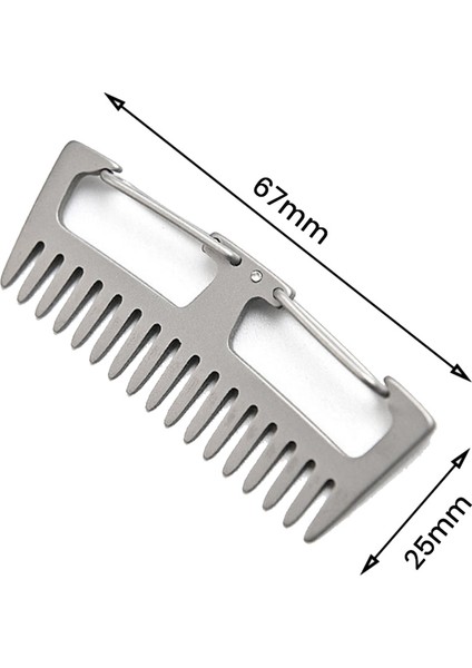 Titanyum Mini Patlama Tarak Saç Tarağı Mini Anti-Statik Titanyum Taşınabilir Asılı Toka Tarak Açık Seyahat ile Uyumlu (Yurt Dışından) fırsatları