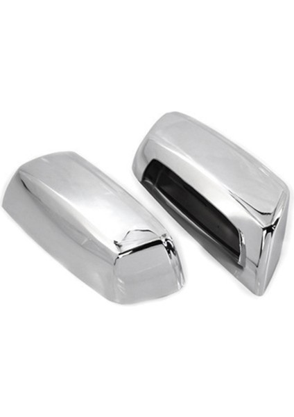 1 Çift Araba Dikiz Aynası Kapağı 2014-2018 Yan Kapı Geri Vites Aynası Gümüş Kaplama ile Uyumlu (Yurt Dışından) fırsatları