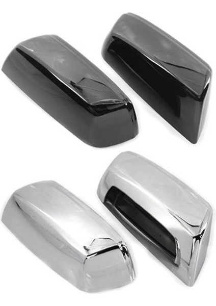 1 Çift Araba Dikiz Aynası Kapağı 2014-2018 Yan Kapı Geri Vites Aynası Gümüş Kaplama ile Uyumlu (Yurt Dışından) indirimleri