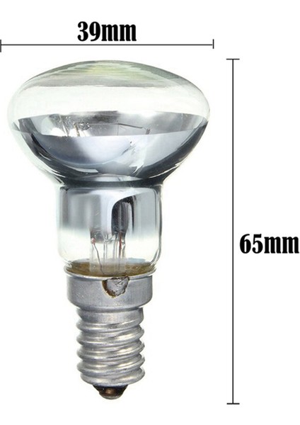 Декоративное Освещение,yedek Lav Lambası E14 R39 30 W Spot Vida Ampul Şeffaf Reflektör Spot Ampuller Lav Akkor 10 Adet (Yurt Dışından)