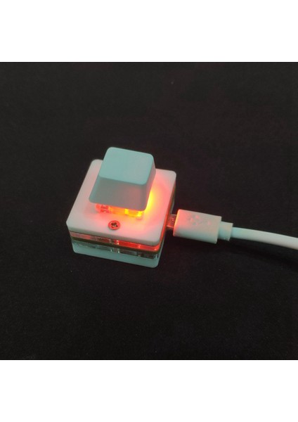 Rgb Mini 1 Anahtar Osu Oyun Klavyesi Photoshop Çizim Klavyesi Programlama Makro Tuş Takımı Mekanik Klavye, Kırmızı Şaft (Yurt Dışından)