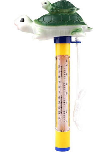 Karikatür Havuz Termometresi Yüzen Yüzme Havuzu Termometresi Açık Kapalı Banyo Suyu Gölet Termometresi (Yurt Dışından)