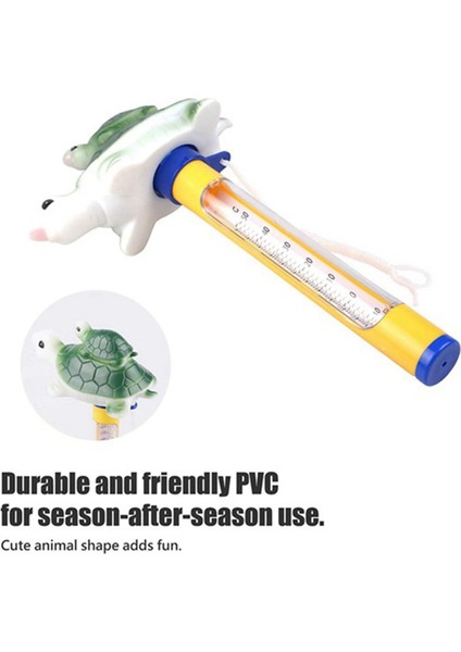 Karikatür Havuz Termometresi Yüzen Yüzme Havuzu Termometresi Açık Kapalı Banyo Suyu Gölet Termometresi (Yurt Dışından) fırsatları