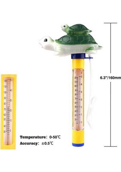 Karikatür Havuz Termometresi Yüzen Yüzme Havuzu Termometresi Açık Kapalı Banyo Suyu Gölet Termometresi (Yurt Dışından) indirimleri