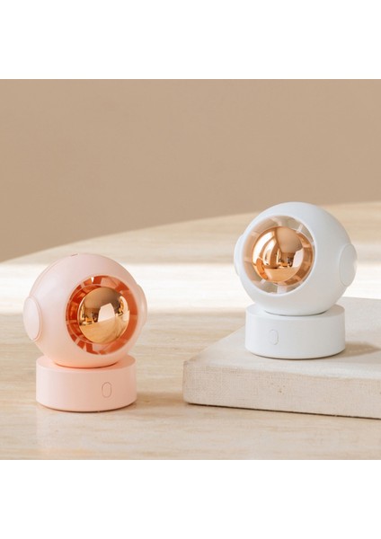 Taşınabilir Mini El USB Şarj Edilebilir Masaüstü Hayranları 3 Modu Ayarlanabilir Yaz Soğutucu Açık Seyahat Ofis Pembe (Yurt Dışından) fiyatları