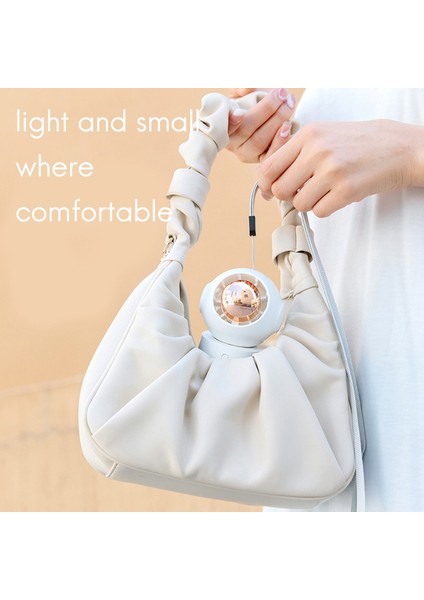 Taşınabilir Mini El USB Şarj Edilebilir Masaüstü Hayranları 3 Modu Ayarlanabilir Yaz Soğutucu Açık Seyahat Ofis Pembe (Yurt Dışından) modelleri