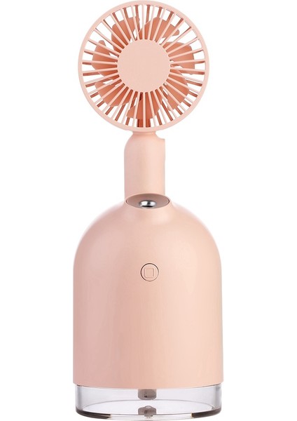 2000 Mah Pil Fanı Hava Nemlendirici 300 ml USB Aromalı Uçucu Yağ Difüzörü Gece Lambası Taşınabilir Masa Pembe (Yurt Dışından)