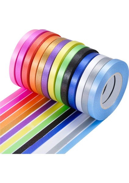 26 Rolls Curling Şerit Seti Kıvrımlı Balon Dize Hediye Paketleme Şerit Yay Şerit Parti Düğün Festivali El Sanatları Için (Yurt Dışından)
