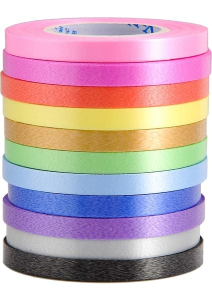 26 Rolls Curling Şerit Seti Kıvrımlı Balon Dize Hediye Paketleme Şerit Yay Şerit Parti Düğün Festivali El Sanatları Için (Yurt Dışından)