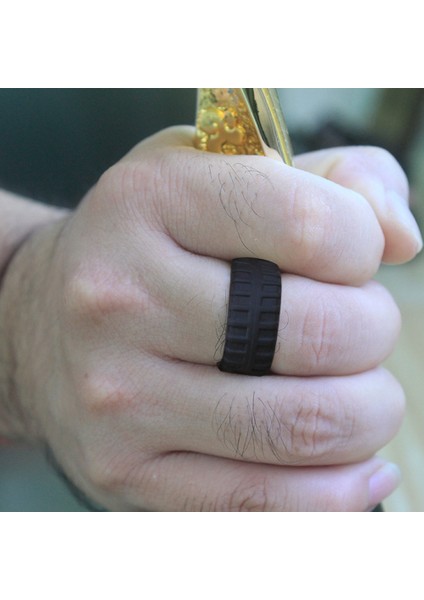 9.0mm Kadınlar Için Popüler Silikon Serin Yüzükler Dikdörtgen Silikon Alyans Çevre Lastik Spor Yüzük 10 (Yurt Dışından) fırsatları