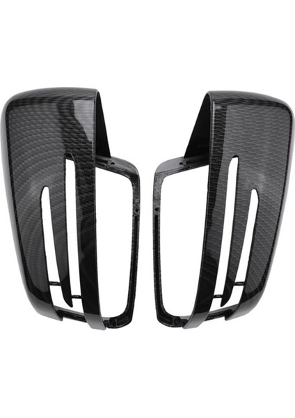 Araba Karbon Fiber Dikiz Yan Ayna Kapağı Değiştirme Ce Sınıfı ile Uyumlu W204 W212 W176 W246 C218 X156 (Yurt Dışından)