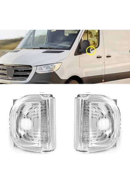 Araba Sol Dikiz Aynası Tekrarlayıcı Lamba Dönüş Sinyal Işığı Sprinter 2019-2020 A9109064700 ile Uyumlu (Yurt Dışından) fiyatları