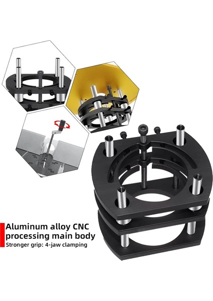 Многоцелевые НАБОРЫ,65MM Çaplı Motorlar Için Yönlendirici Kaldırma Yükseltme, Ağaç Işleme Yönlendirici Masa Ekleme Plakası Kaldırma Tabanı, Siyah (Yurt Dışından) fiyatları