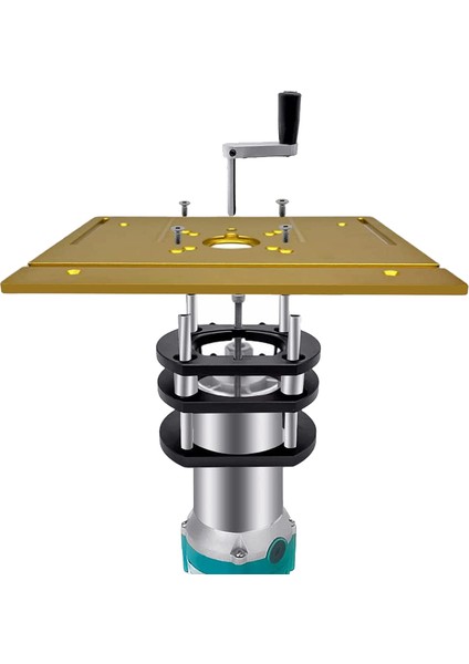 Многоцелевые НАБОРЫ,65MM Çaplı Motorlar Için Yönlendirici Kaldırma Yükseltme, Ağaç Işleme Yönlendirici Masa Ekleme Plakası Kaldırma Tabanı, Siyah (Yurt Dışından) indirimleri