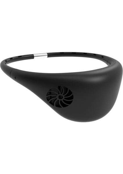 360 Derece Spor Hayranları Dış Mekan Giyilebilir Asılı Soğutma Için Taşınabilir Bladeless USB Boyun Fan Hava Soğutucu - Siyah (Yurt Dışından) indirimleri