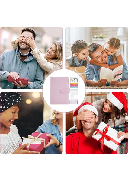 A6 Bütçe Klasörü, Fermuarlı Zarflar, Bütçe Planlayıcısı Kitap Para Tasarrufu Organizatörü, Bütçeleme Için Nakit Zarflar Pembe (Yurt Dışından)