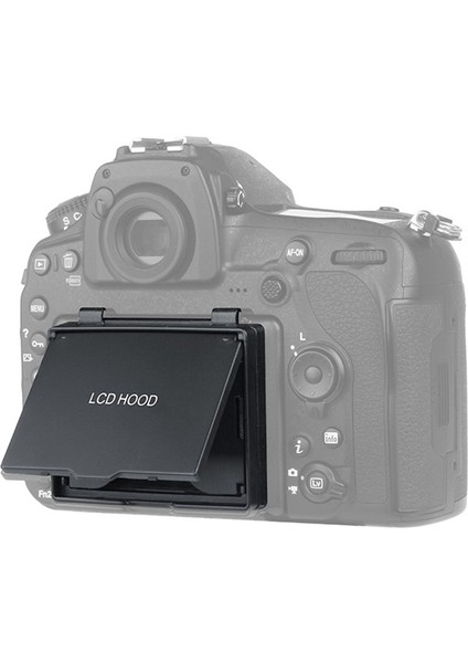 LCD Ekran Koruyucu - Güneşlik LCD Hood Shield Kapak Koruma D850 Kamera Koruma Filmi ile Uyumlu (Yurt Dışından) fırsatları