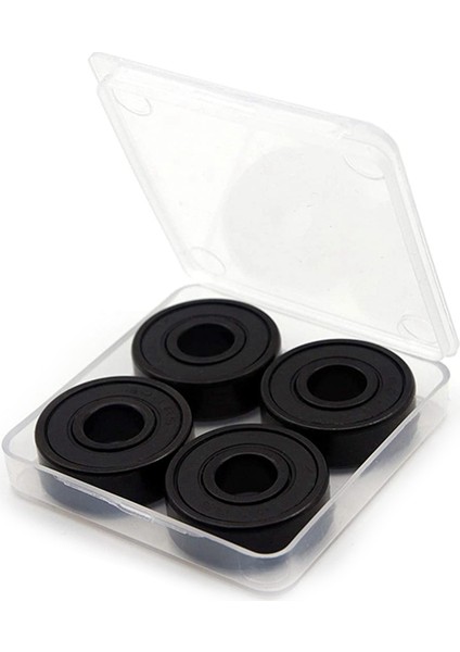 8x Yüksek Hızlı 608RS Hibrit Siyah Seramik Rulmanlar Kaykay Rulmanları Seramik Plastik Ark 608 Rulmanlar (Yurt Dışından) indirimleri
