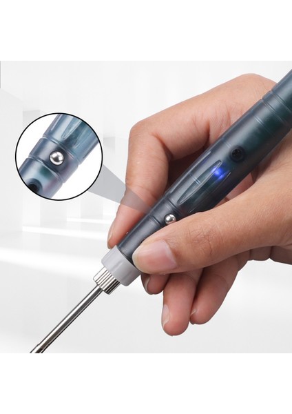 Taşınabilir USB Havya Profesyonel Elektrikli Isıtma Aracı Rework Gösterge Işığı Kolu Kaynak Açık Onarım Aracı (Yurt Dışından)