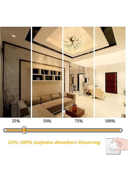 R7S LED 118 mm Kısılabilir Lambalar, 20 W R7S LED Ampuller 200 W Halojen Ampuller Için Yedek, Sıcak Beyaz 2'li Paket (Yurt Dışından)
