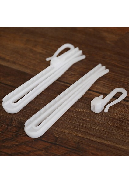 400 Adet Plastik Perde Asma Kancaları Stereo Pencere Beyaz Plastik Ayarlanabilir Yükseklik Perde Aksesuarları9cm (Yurt Dışından) modelleri