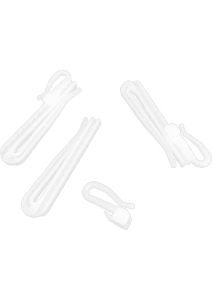 400 Adet Plastik Perde Asma Kancaları Stereo Pencere Beyaz Plastik Ayarlanabilir Yükseklik Perde Aksesuarları9cm (Yurt Dışından) indirimleri