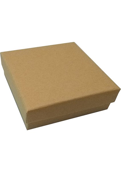 32 Parça Kraft Karton Mücevher Kutusu, 9 x 9 x 3cm (Yurt Dışından)