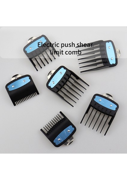 6 Adet Limit Tarak Kılavuzu Kesme Koruma Eki Kiti Berberler Için Wahl Saç Kesme Makinesi Için-Siyah (Yurt Dışından) fiyatları