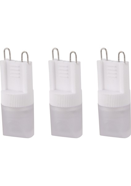 3x G9 Sıcak Beyaz 1 LED Ampul Spot Işık Lambası 1W Ac 220V-240V Yüksek Güç (Yurt Dışından)