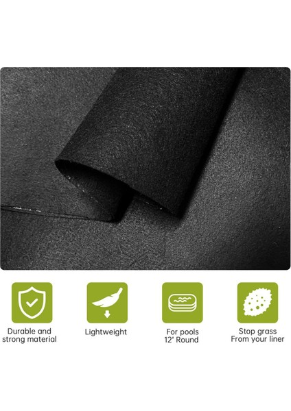 Açık Şişme Yüzme Havuzu Koruyucu Mat Zemin Bezi Küvet Zemin Su Geçirmez Kaymaz Mat (Kare) (Yurt Dışından) modelleri