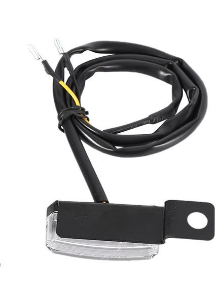 2 Adet Evrensel Mini LED Motosiklet Lambası Cafe Choppers Için Sinyal Işığı Açın (Yurt Dışından)