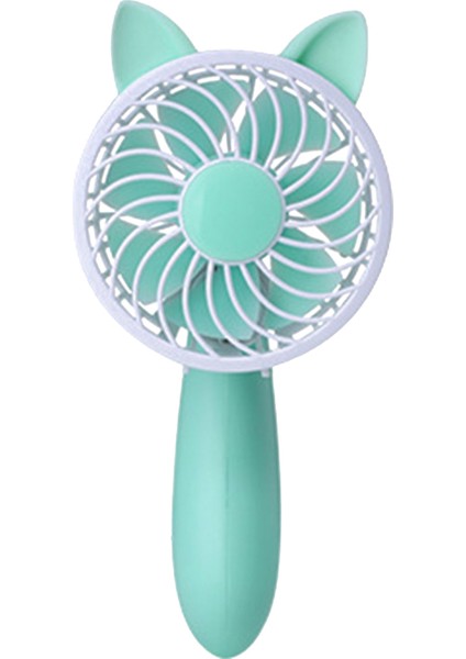 El USB Fan Soğutucu Taşınabilir 3 Hız Ayarlanabilir Mini Şarj Edilebilir Kullanışlı Küçük Masa Masaüstü Yeşil (Yurt Dışından) fırsatları