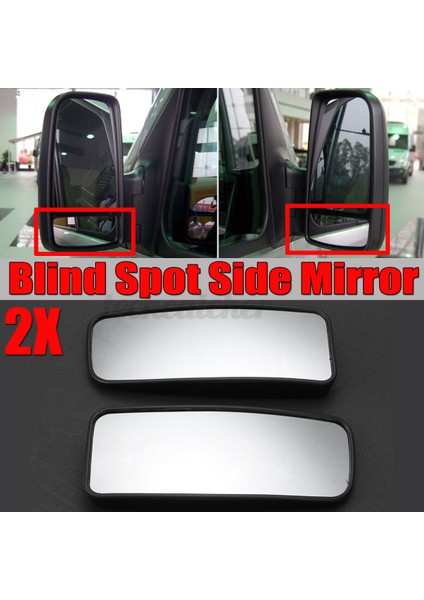 Araba Kapı Kanat Dikiz Yan Ayna Alt Cam Kör Nokta Sprinter 2500 3500 2007+ ile Uyumlu (Yurt Dışından) modelleri