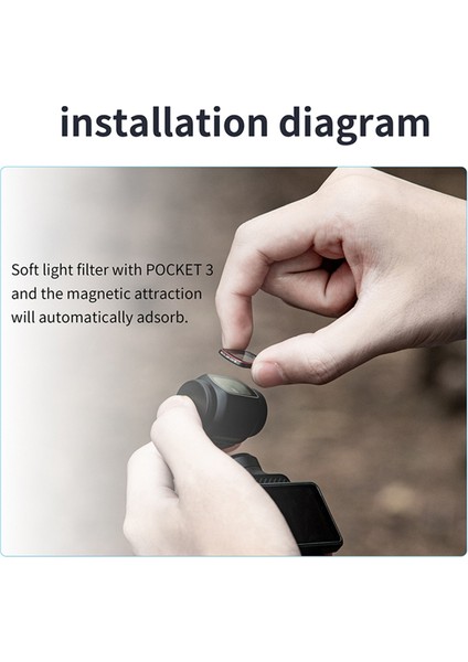 Pocket3 Yumuşak Lensli Gimbal Kamera Aksesuarlarıyla Uyumlu Çok Fonksiyonlu Su Geçirmez Filtre Aksesuarları (Yurt Dışından) fırsatları