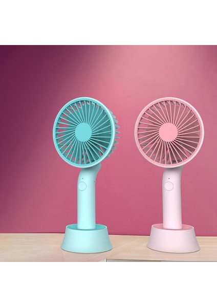Fan Için Taşınabilir El USB Şarj Edilebilir Ev Aletleri Masaüstü Hava Soğutucu Açık Seyahat El Pembe (Yurt Dışından) fırsatları