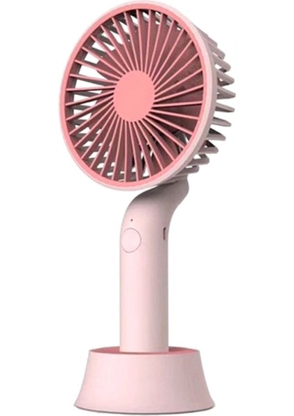 Fan Için Taşınabilir El USB Şarj Edilebilir Ev Aletleri Masaüstü Hava Soğutucu Açık Seyahat El Pembe (Yurt Dışından) indirimleri