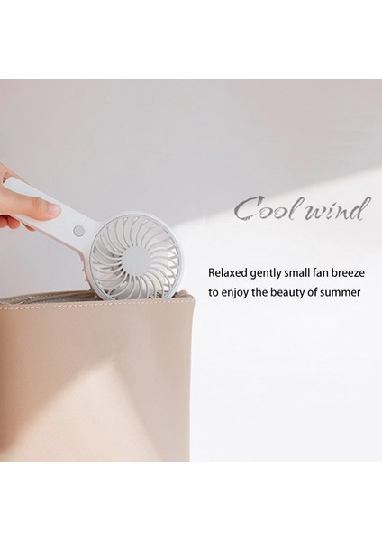 Lld-18 Sallayarak Kafa Fanı, Ofis ve Yurt Için USB Şarjlı Taşınabilir Mini El Sessiz Fan (Beyaz) (Yurt Dışından) modelleri