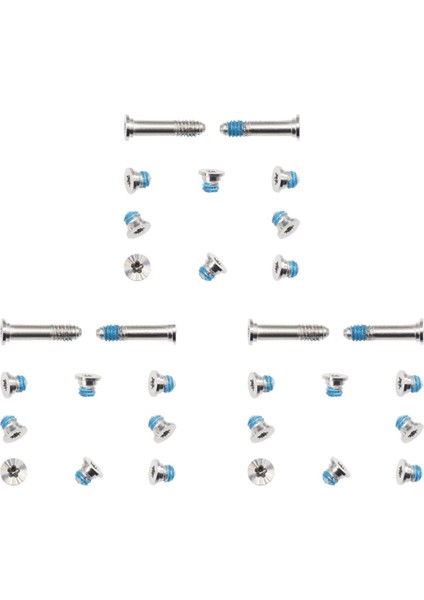 30X Alt Vidalar Macbook Air Için Vida 11 Inç 13 Inç A1369 A1370 A1465 A1466 Alt Kasa Vidaları (Yurt Dışından)