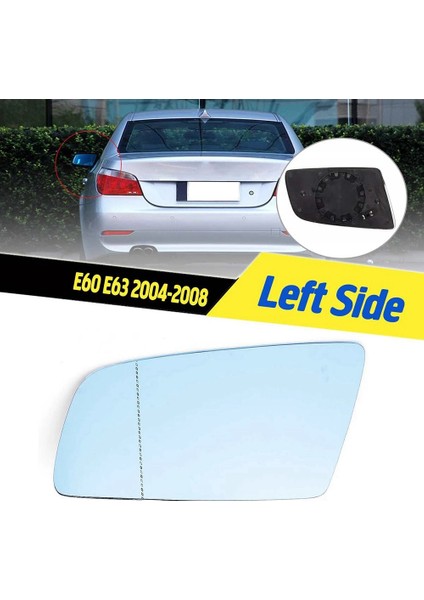 Serisi E60 E61E63 E64 2003-2010 ile Uyumlu Sol Yan Kapı Isıtmalı Kanat Ayna Cam Dikiz Dikiz Plakası (Yurt Dışından) fiyatları