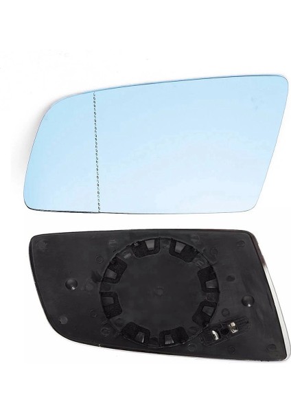 Serisi E60 E61E63 E64 2003-2010 ile Uyumlu Sol Yan Kapı Isıtmalı Kanat Ayna Cam Dikiz Dikiz Plakası (Yurt Dışından) fırsatları