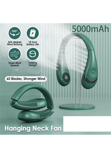 Ayarlanabilir Hıza Sahip Mini Fan Açık Hava Sporlarına Uygun Koşu Fitness Katlanabilir Bıçaksız Soğutma (Yurt Dışından) indirimleri