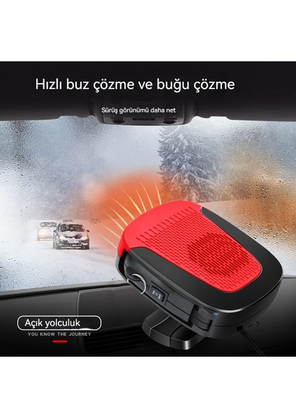 Arabaısıtıcısı 12V Araba Elektriklisıtıcı Arabaısıtıcısıtıcısoğuk ve Sıcak Hava Buzçözücükar Buğuçözücü (Yurt Dışından)