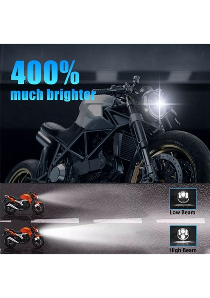 2x 5.75 LED Far, Iron 883 Street Için Beyaz Halo Drl'li 5-3/4 Motosiklet Farı (Yurt Dışından)