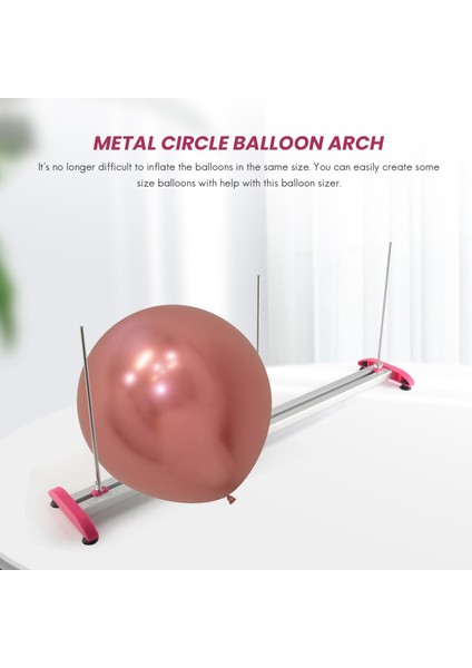 Balon Cetvel Balon Boyutu Ölçü Aracı Katlanabilir Ölçüm Boyutu Seti Balon Çelenk Düğün Doğum Günü Partisi Dekorları (Yurt Dışından) fırsatları