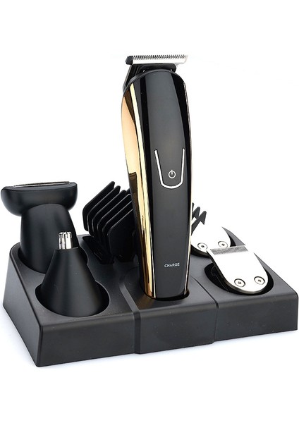 Ab Tak 5 In 1 Erkek Saç Kesme Elektrikli Giyotin Sakal Jilet Şarj Edilebilir Bıyık Tıraş Makinesi Şekillendirici Araçları (Yurt Dışından)