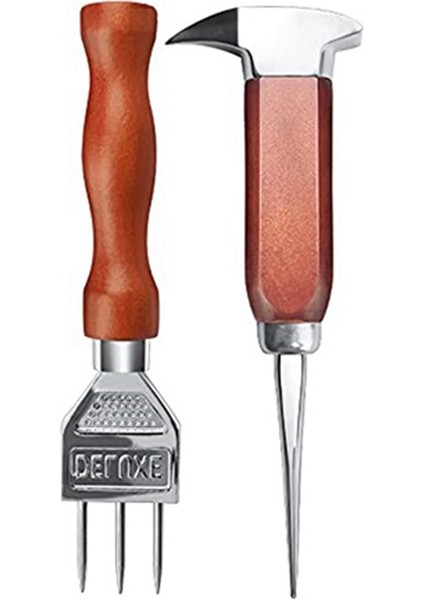 2pcs Buz Kırma Seti Ahşap Saplı Buz Öğütücüler, Barlar Için Mükemmel Buz Kırıcı Buz Maşası, Barmen. En Iyi Oyma Aracı (Yurt Dışından)