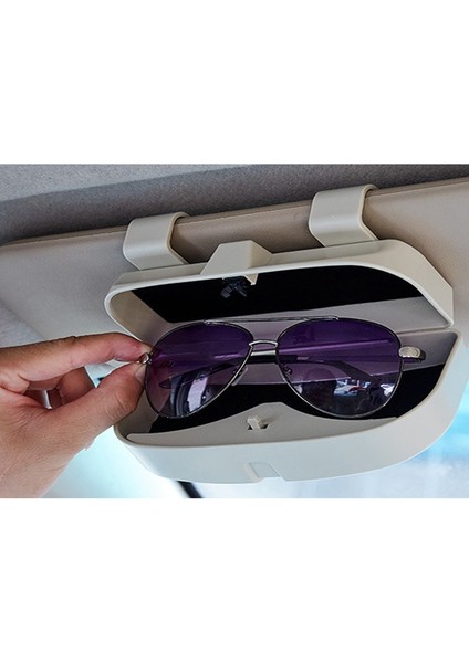 Araba Gözlük Kılıfı Güneş Vizörü Depolama Güneş Gözlüğü Kılıfı Tahribatsız Kurulum Evrensel Gözlük Kılıfı Araba (Yurt Dışından) indirimleri
