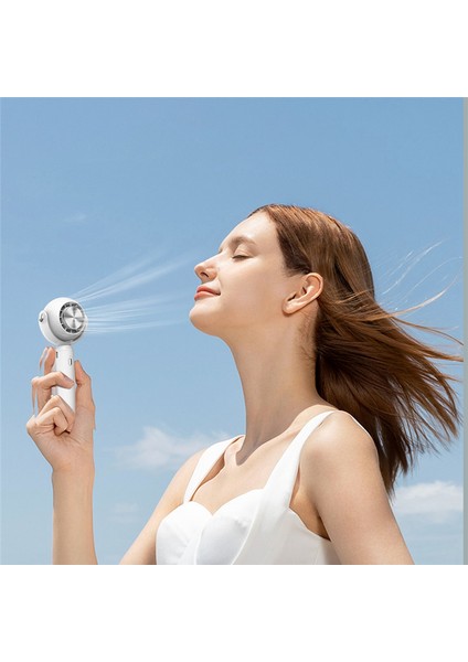 Taşınabilir El Fanı Yarıiletken Soğutma Soğutma USB Şarj Edilebilir Sessiz Mini Hava Soğutucu Ofis Dış Mekan-C (Yurt Dışından) fırsatları