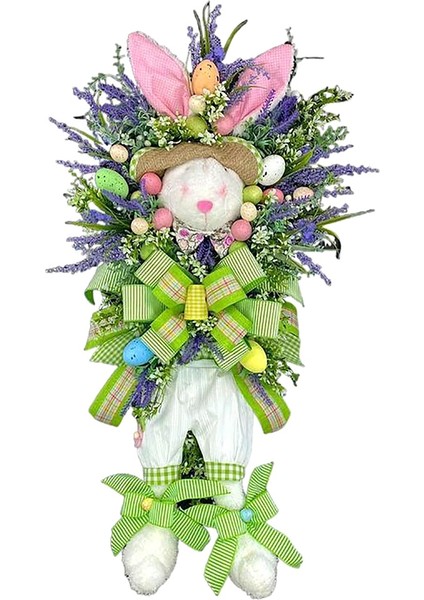 Paskalya Günü Çelenk Dekorasyon Paskalya Çelenk Ön Kapı Duvar Pencere Dekor Ev Çiftlik Evi Süslemeleri Için (Yurt Dışından)