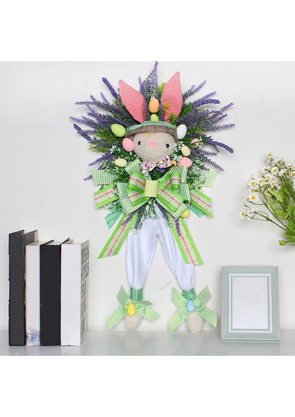 Paskalya Günü Çelenk Dekorasyon Paskalya Çelenk Ön Kapı Duvar Pencere Dekor Ev Çiftlik Evi Süslemeleri Için (Yurt Dışından) modelleri